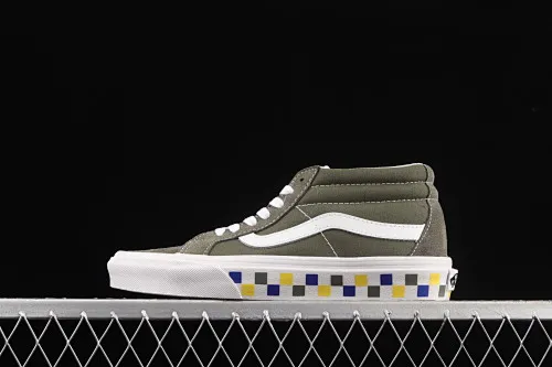 All categories Vans Vans series Vans Mid Vans China Special offer Vans SK8-Mid Reissue Vans squirrel green China casual shoes VN0A391F2BM